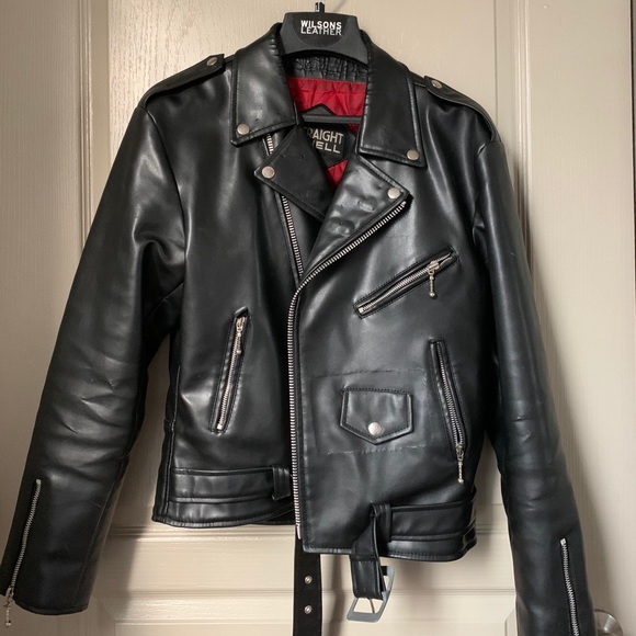 Straight to Hell | Jackets & Coats | Straight To Hell Mens Leather ...